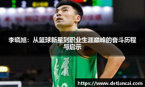 李晓旭：从篮球新星到职业生涯巅峰的奋斗历程与启示